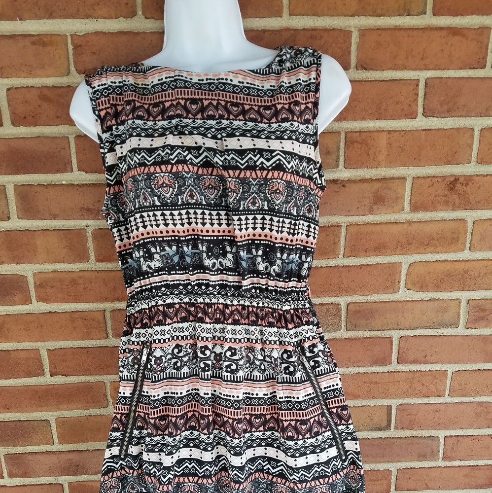 Elephant Print Dress.